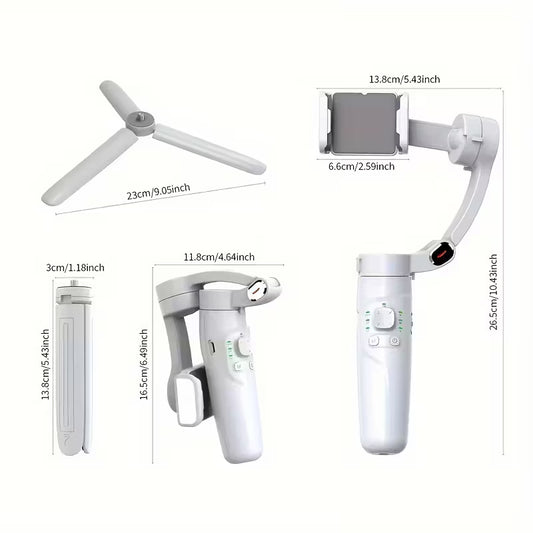 QAML Phone Gimbal 3-Axis Smartphone Handheld Stabilizer