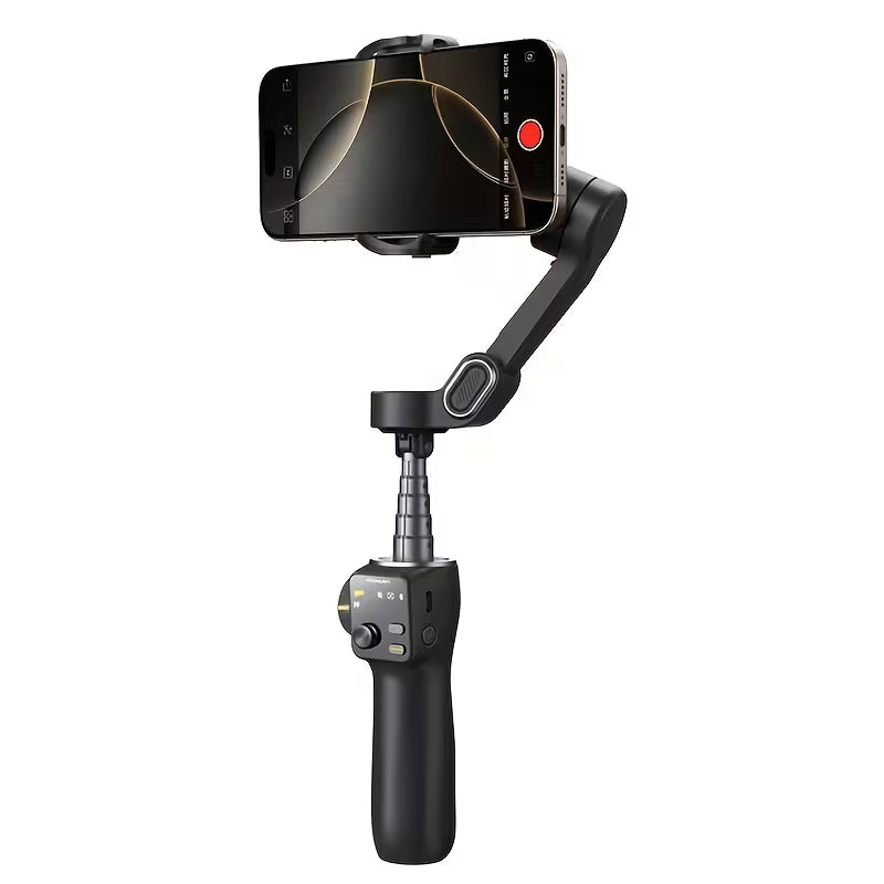 AOCHUAN Smart V8 Smartphone Gimbal Stabilizer - 3-Axis Anti-Shake with AI Tracking