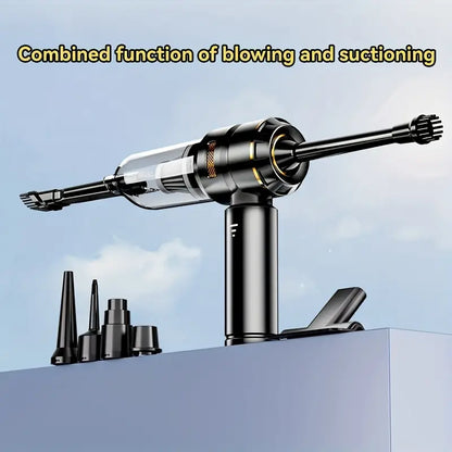 Suitu Portable Handheld Vacuum Cleaner - 200W, 14Kpa Suction, USB Rechargeable