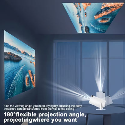 Intelligent 4K LED Projector - WiFi Android Smart Theater Projector